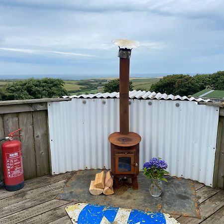 Coastal Stay Bell Tent Porthgain Eksteriør bilde