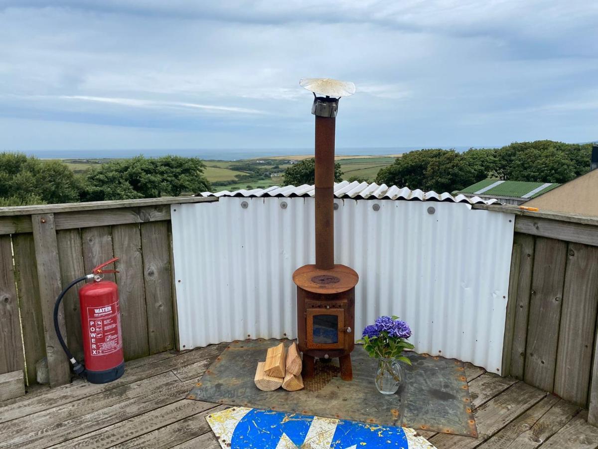 Coastal Stay Bell Tent Porthgain Eksteriør bilde